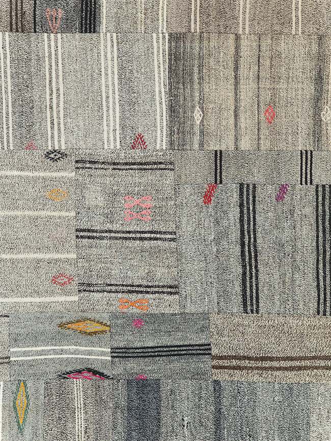 Contemporary Turkish Flatweave, No.30088 - Gss
