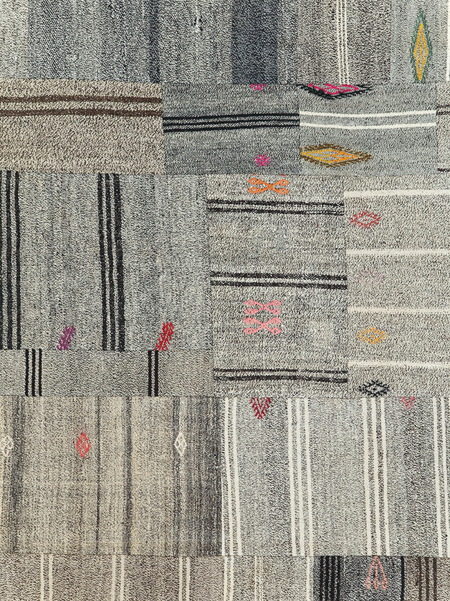 Contemporary Turkish Flatweave, No.30088 - Gss