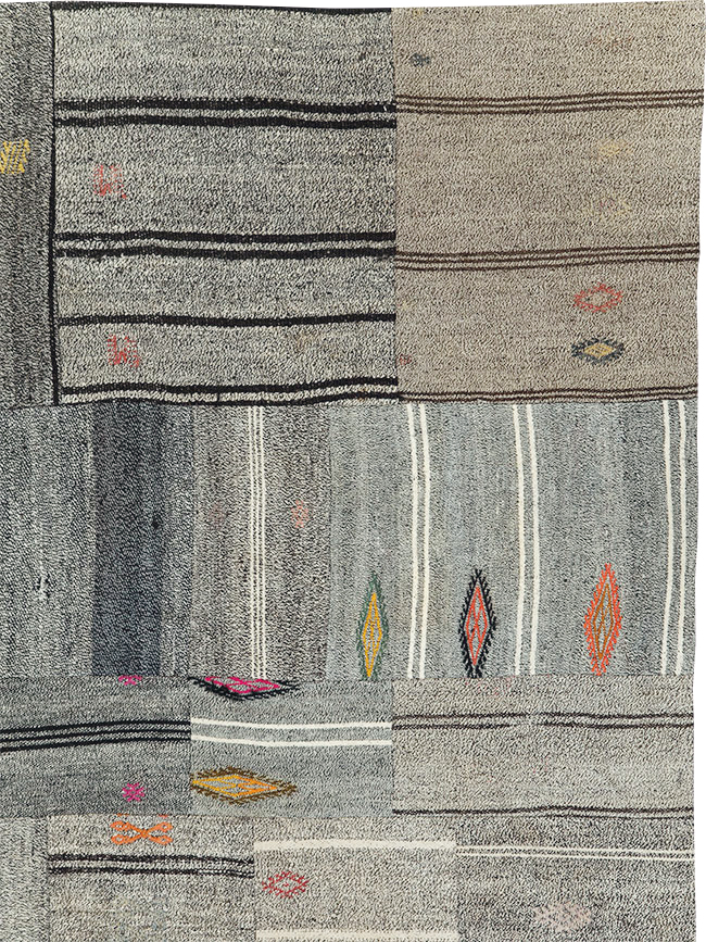 Contemporary Turkish Flatweave, No.30088 - Gss