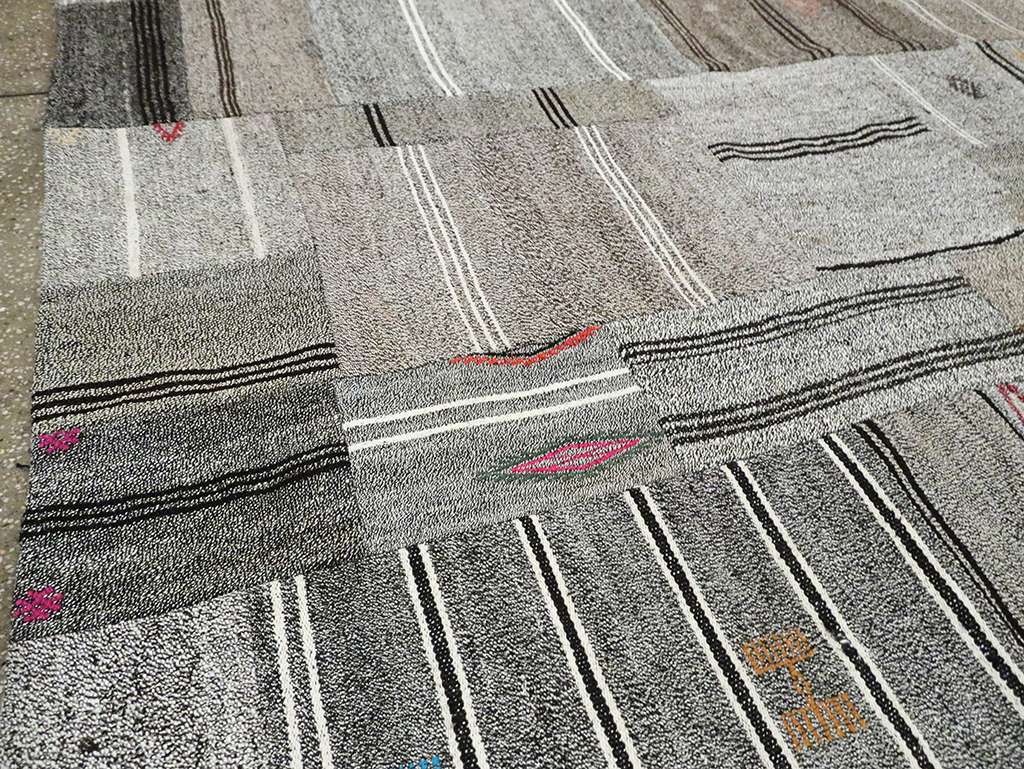 Contemporary Turkish Flatweave, No.30088 - Gss