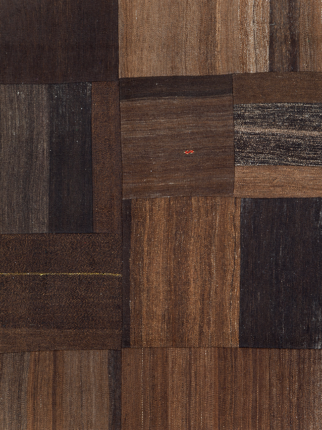 Contemporary Turkish Flatweave Kilim Patchwork Room Size Carpet, No.30089 - Gss