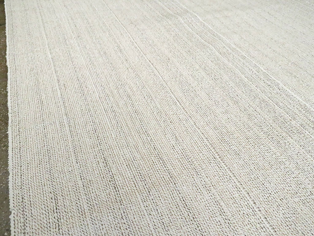 Vintage Turkish Flatweave Kilim Room Size Carpet, No.30090 - Gss