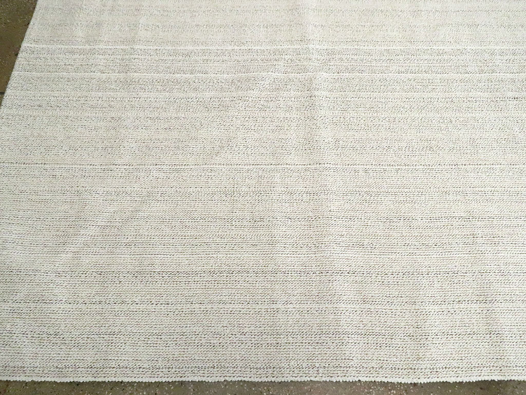 Vintage Turkish Flatweave Kilim Room Size Carpet, No.30090 - Gss