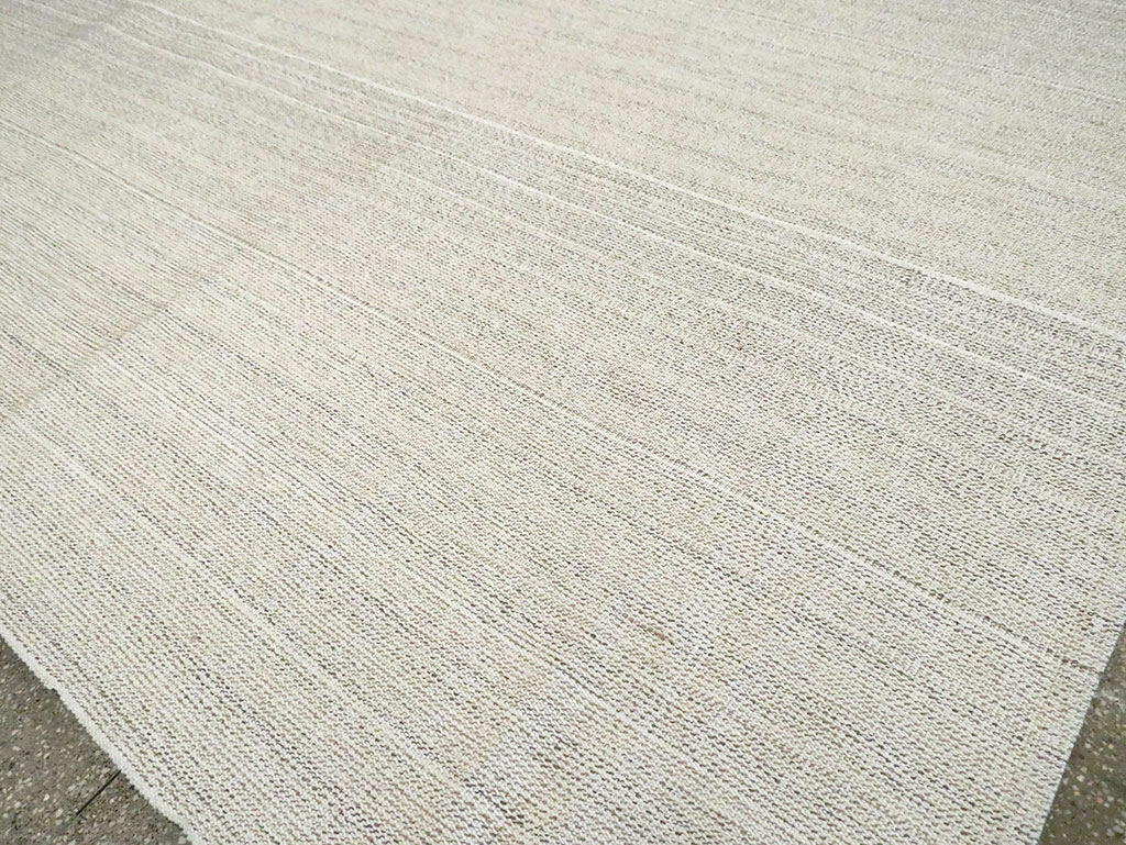 Vintage Turkish Flatweave Kilim Room Size Carpet, No.30090 - Gss