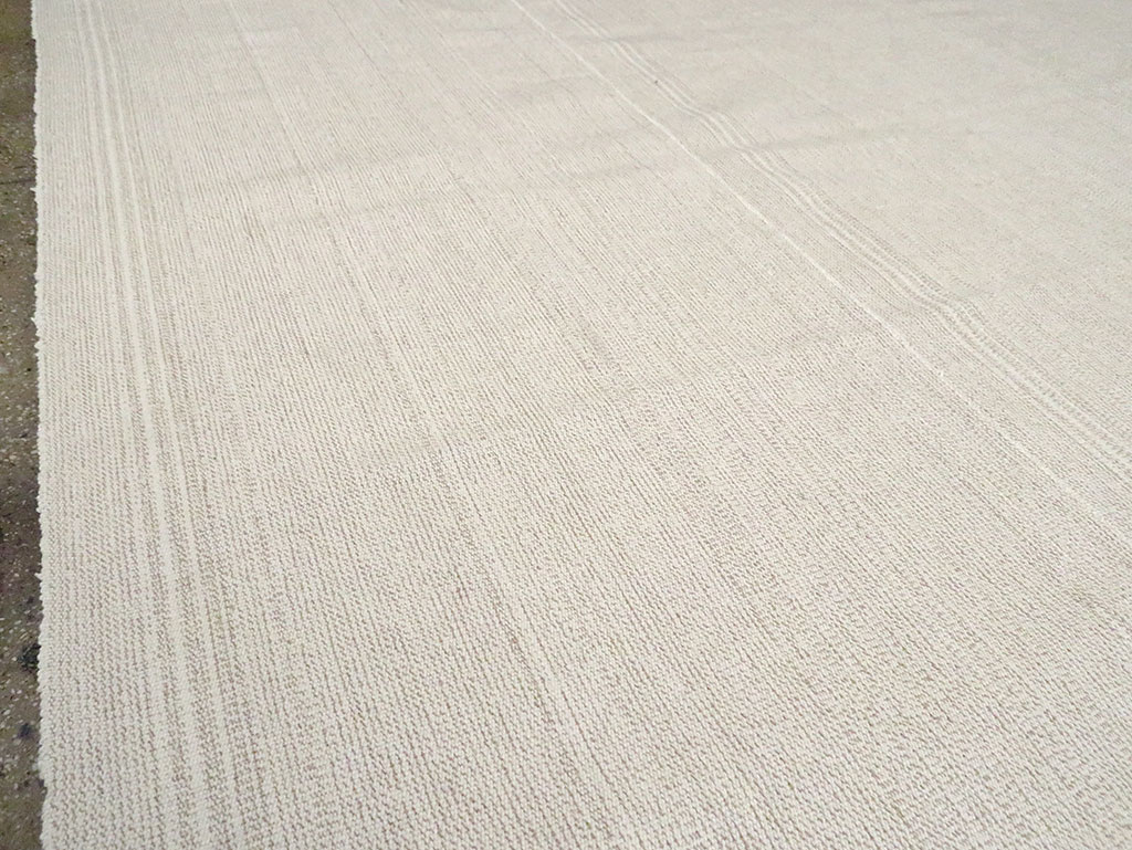 Mid-20th Century Handmade Turkish Flatweave, No.30091 - Gss