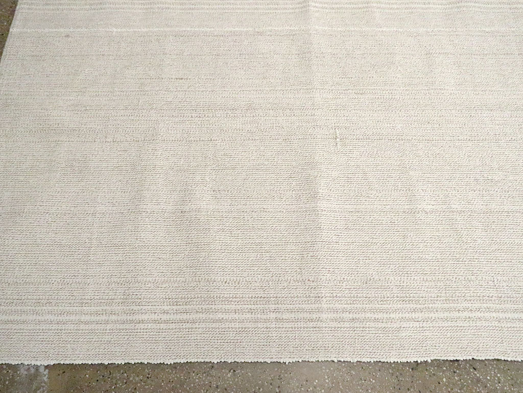 Mid-20th Century Handmade Turkish Flatweave, No.30091 - Gss
