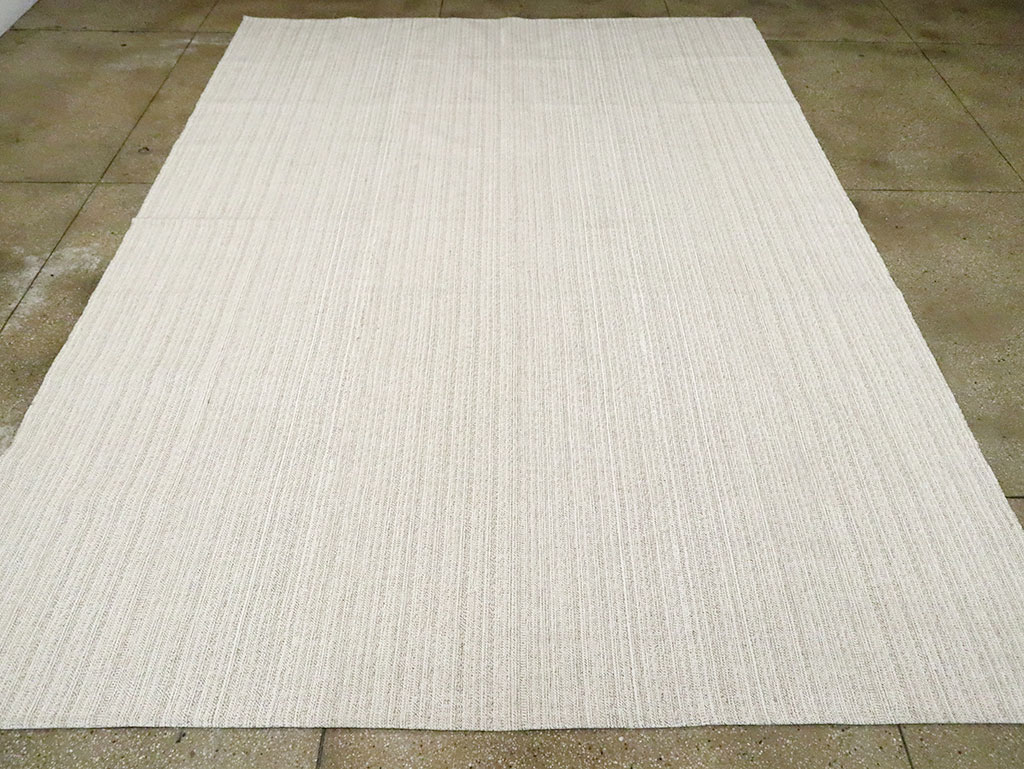 Vintage Turkish Flatweave Kilim Room Size Carpet, No.30092 - Gss