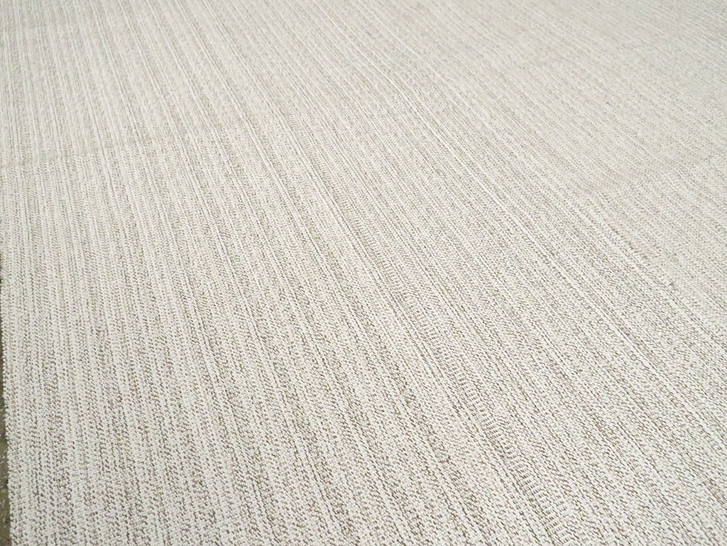 Vintage Turkish Flatweave Kilim Room Size Carpet, No.30092 - Gss