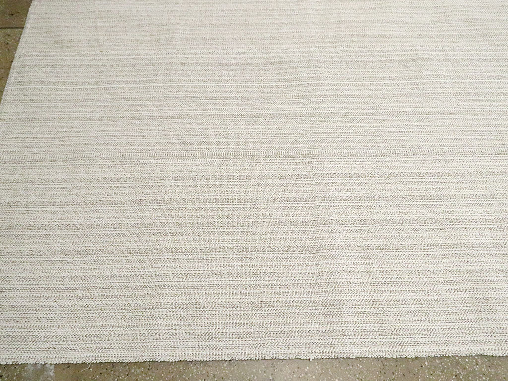 Vintage Turkish Flatweave Kilim Room Size Carpet, No.30092 - Gss