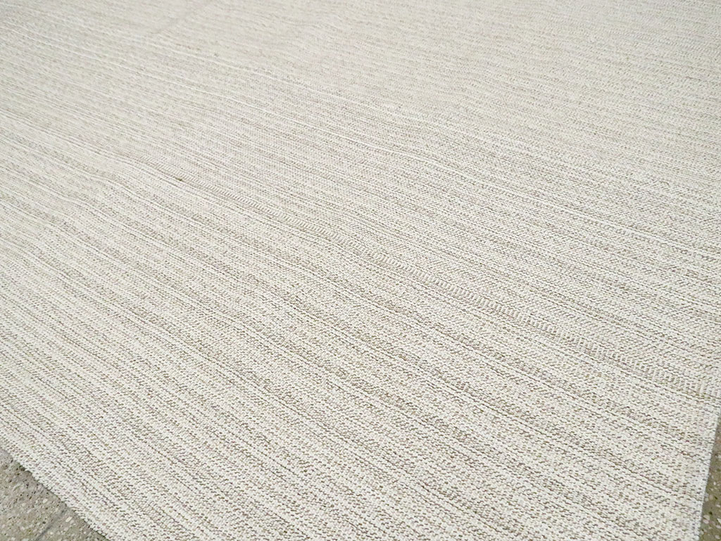 Vintage Turkish Flatweave Kilim Room Size Carpet, No.30092 - Gss