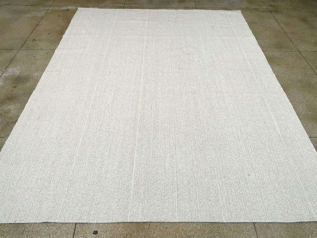 Vintage Turkish Flatweave Kilim Room Size Carpet, No.30093 - Gss