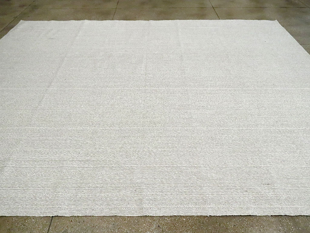 Vintage Turkish Flatweave Kilim Room Size Carpet, No.30093 - Gss