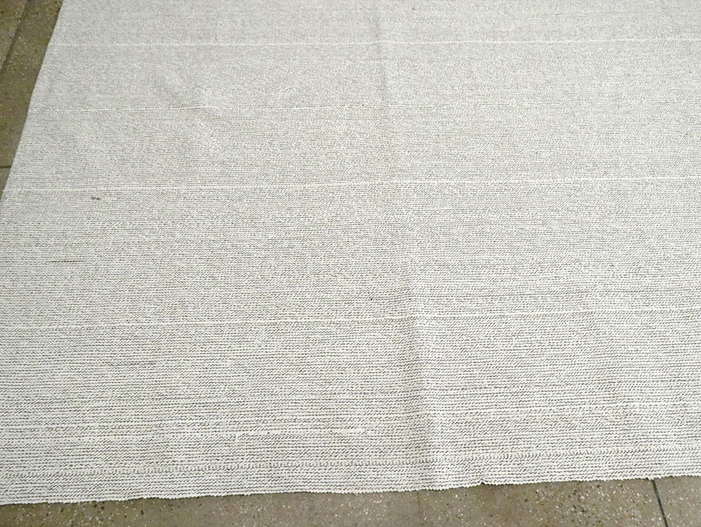 Vintage Turkish Flatweave Kilim Room Size Carpet, No.30093 - Gss