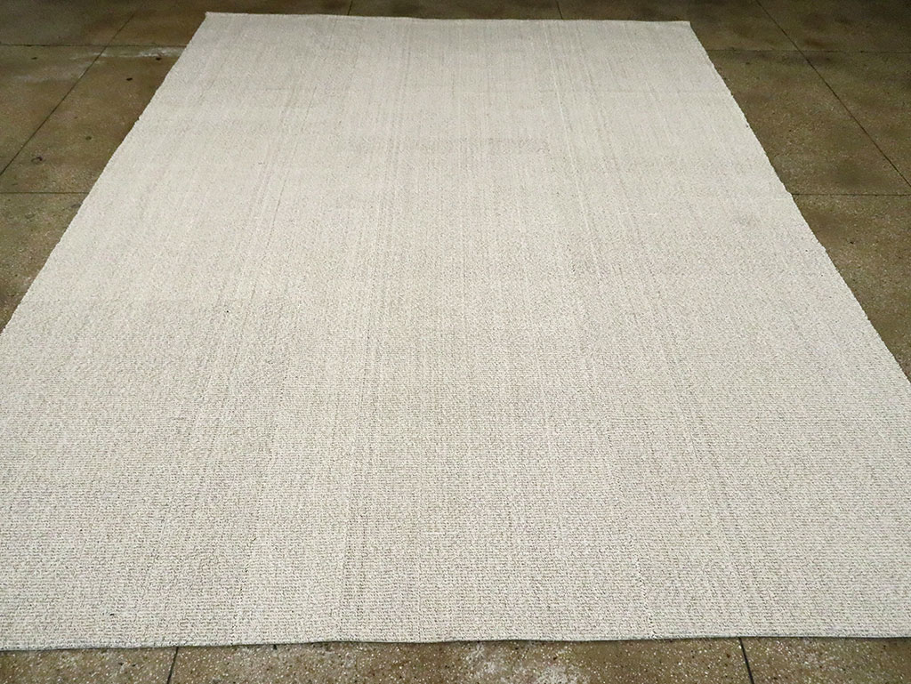 Vintage Turkish Flatweave Kilim Room Size Carpet, No.30095 - Gss