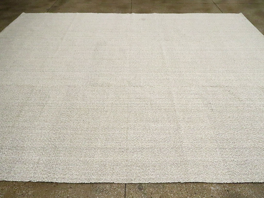 Vintage Turkish Flatweave Kilim Room Size Carpet, No.30095 - Gss