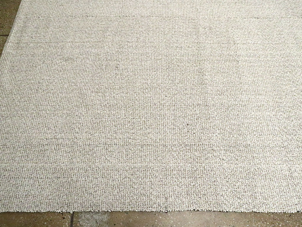 Vintage Turkish Flatweave Kilim Room Size Carpet, No.30095 - Gss