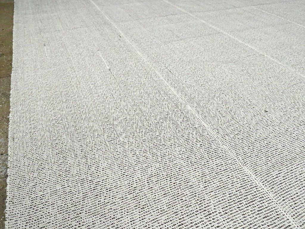 Vintage Turkish Flatweave Kilim Room Size Carpet, No.30096 - Gss