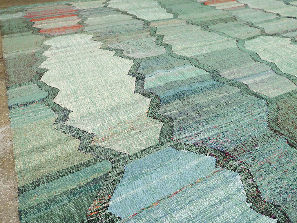 Contemporary Turkish Flatweave, No.30100 - Gss