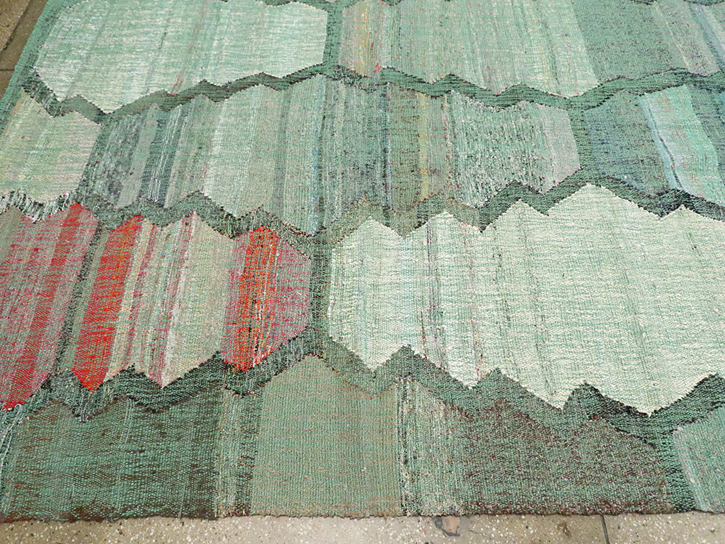 Contemporary Turkish Flatweave, No.30100 - Gss