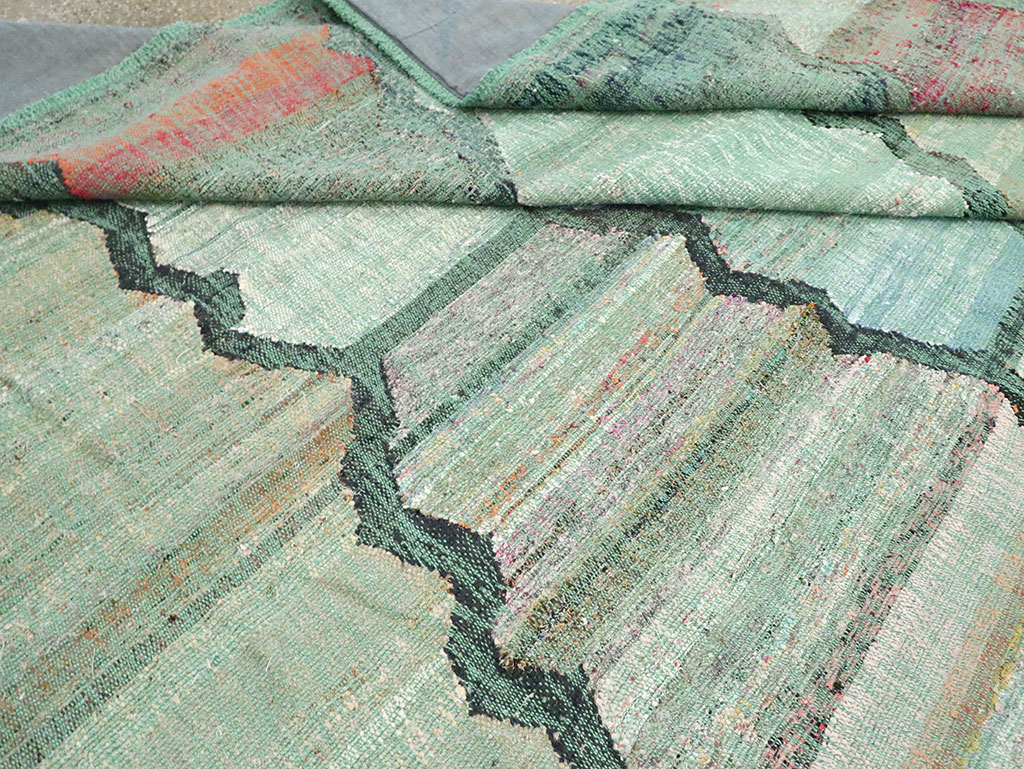 Contemporary Turkish Flatweave, No.30100 - Gss