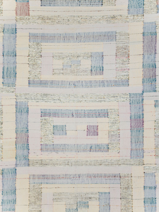 Contemporary Turkish Flatweave Kilim Large Room Size Carpet, No.30102 - Gss