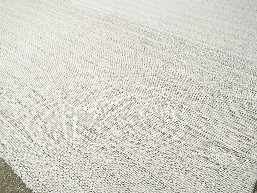 Vintage Turkish Flatweave Kilim Room Size Carpet, No.30105 - Gss