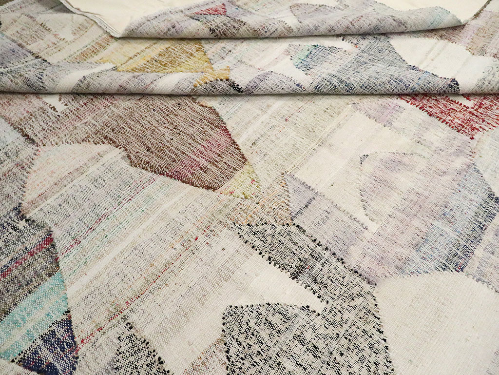 Modern Turkish Flatweave Kilim , No.30114 - Gss