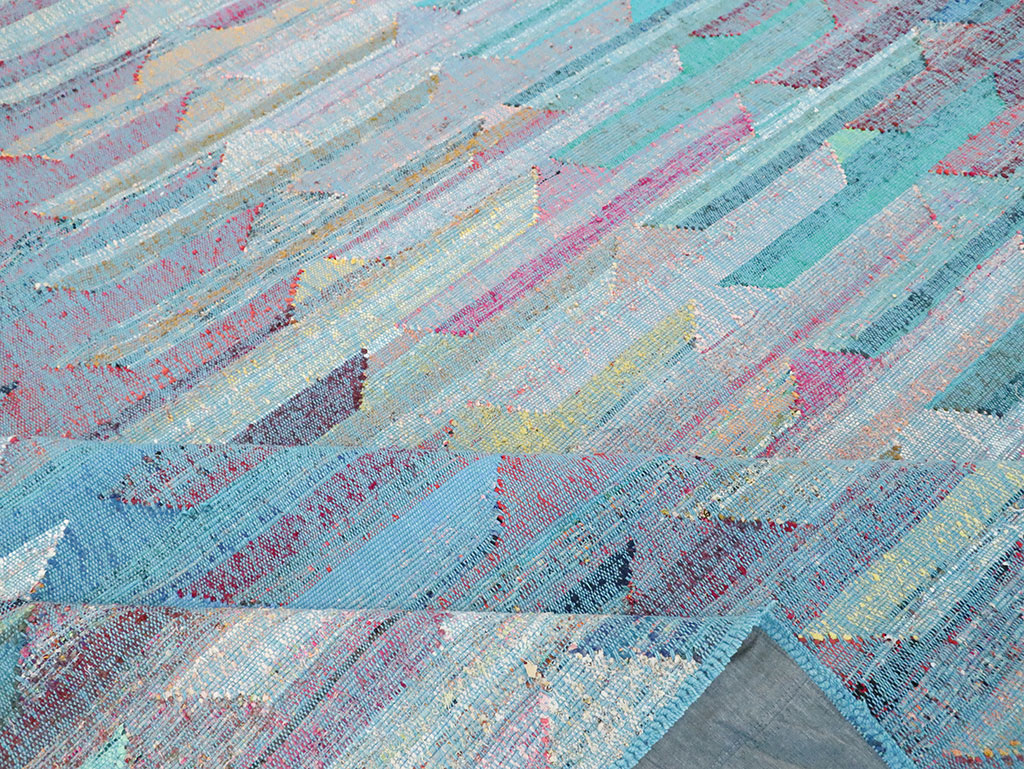 Modern Turkish Flatweave Kilim , No.30118 - Gss