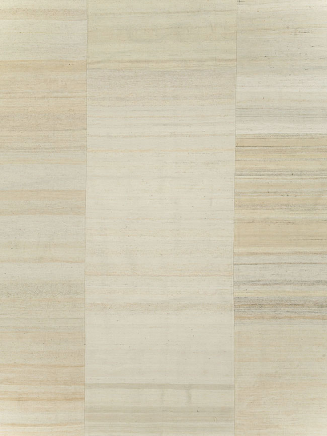 Vintage Turkish Flatweave Kilim Room Size Carpet, No.30123 - Gss