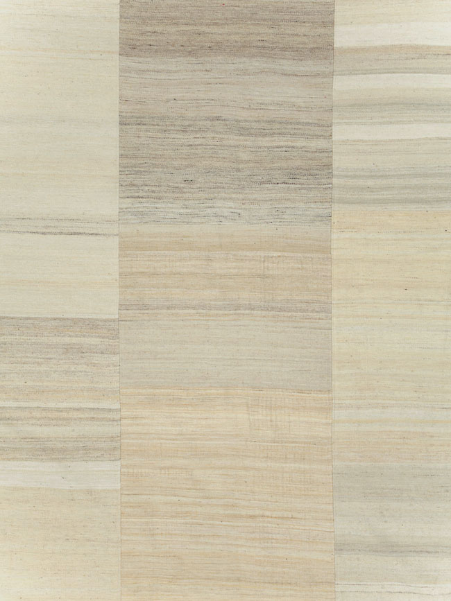 Vintage Turkish Flatweave Kilim Room Size Carpet, No.30125 - Gss