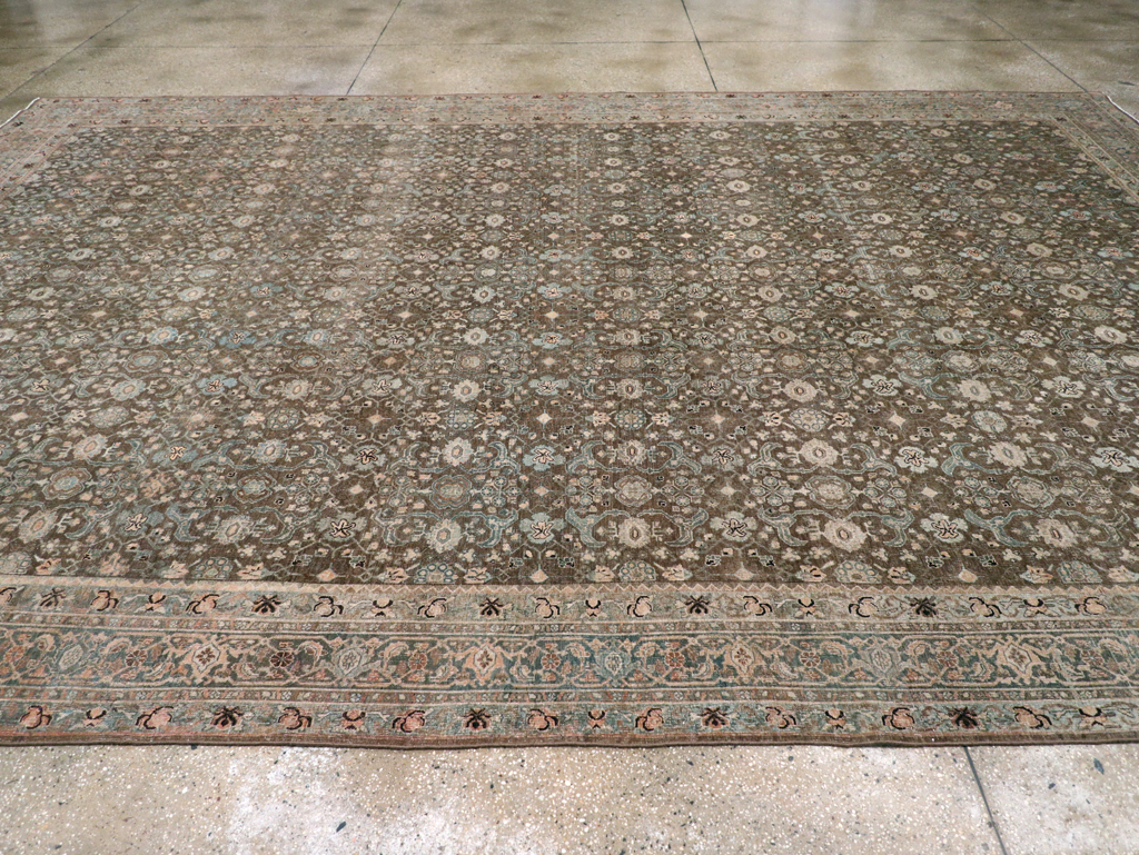 Antique Persian Bidjar Large Room Size Carpet, No.30133 - Gss