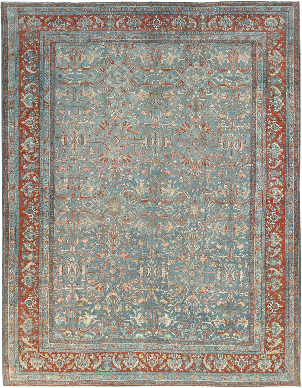 Antique Persian Bibikabad Room Size Carpet, No.30135 - Gss