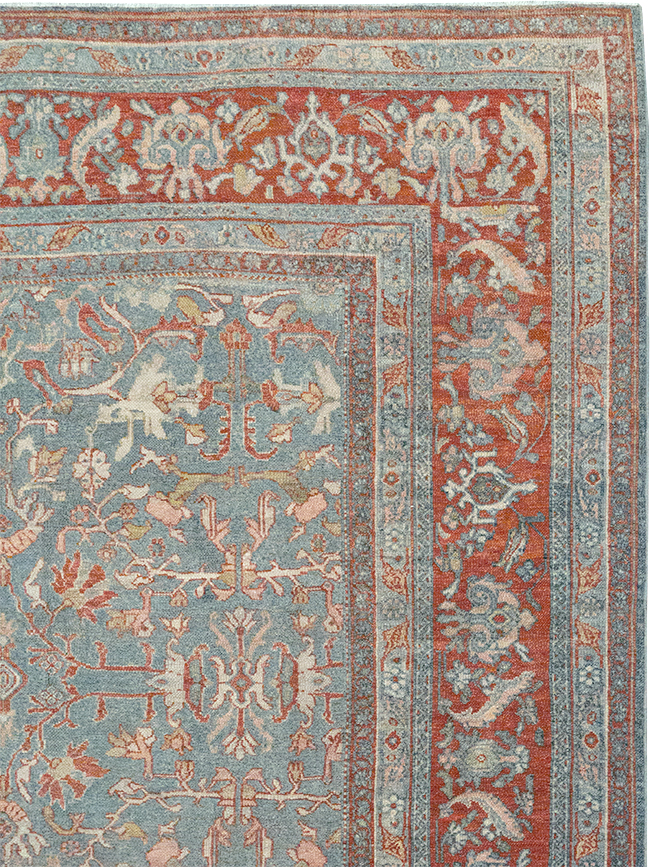 Antique Persian Bibikabad Room Size Carpet, No.30135 - Gss