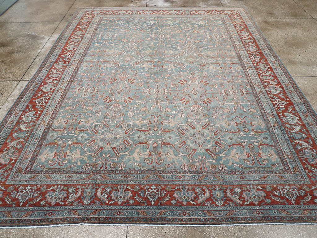 Antique Persian Bibikabad Room Size Carpet, No.30135 - Gss