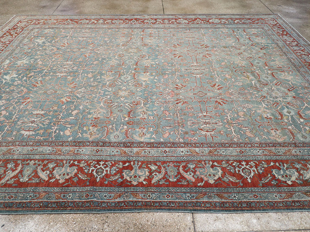 Antique Persian Bibikabad Room Size Carpet, No.30135 - Gss