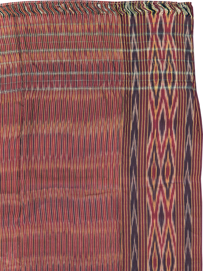 Antique Persian Ikat Textile, No.30139 - Gss