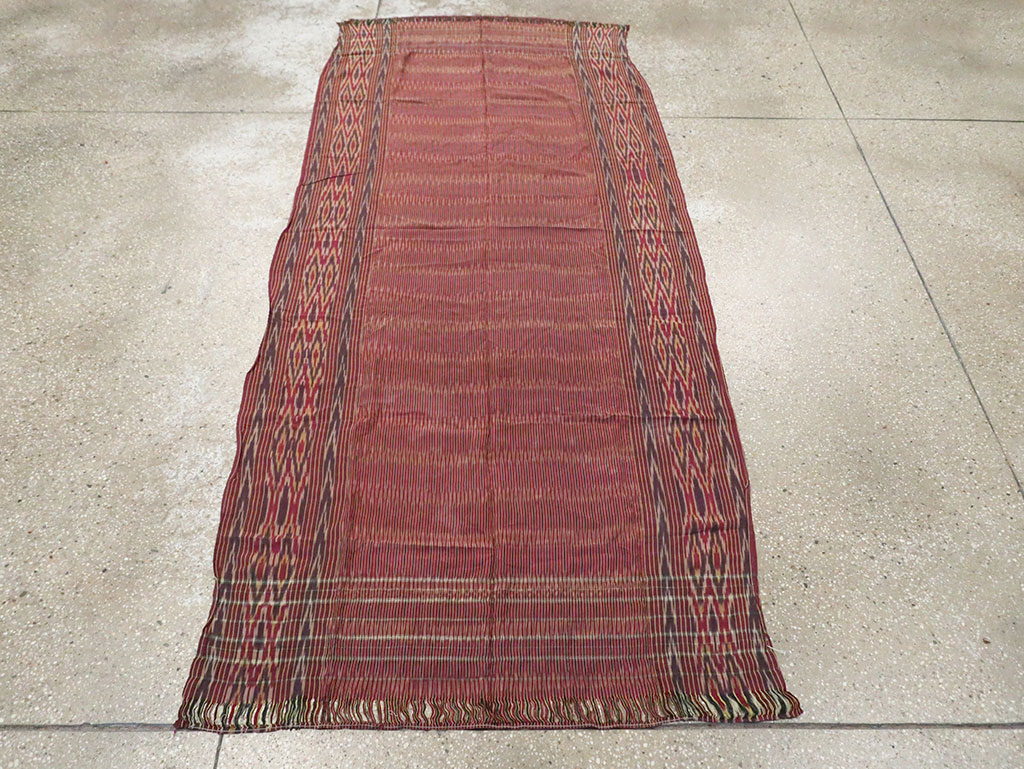 Antique Persian Ikat Textile, No.30139 - Gss