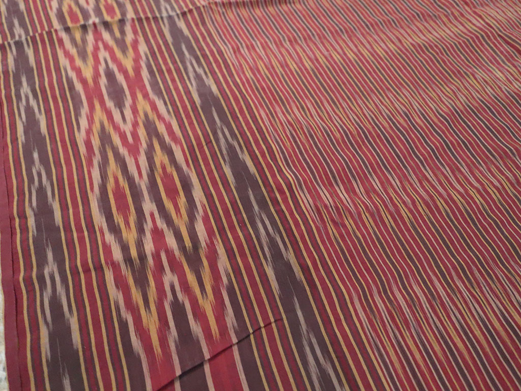 Antique Persian Ikat Textile, No.30139 - Gss