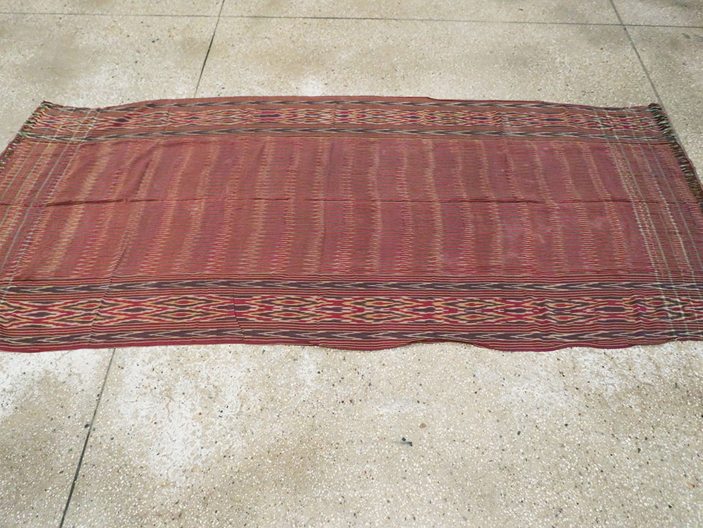 Antique Persian Ikat Textile, No.30139 - Gss