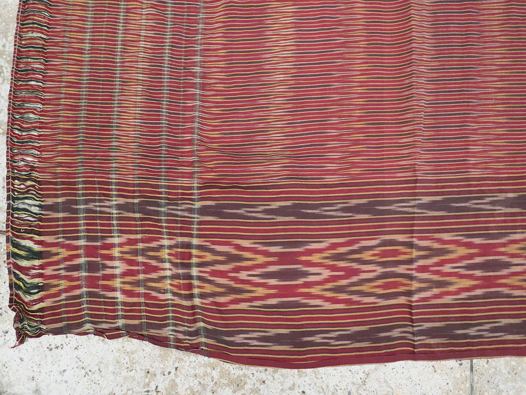 Antique Persian Ikat Textile, No.30139 - Gss