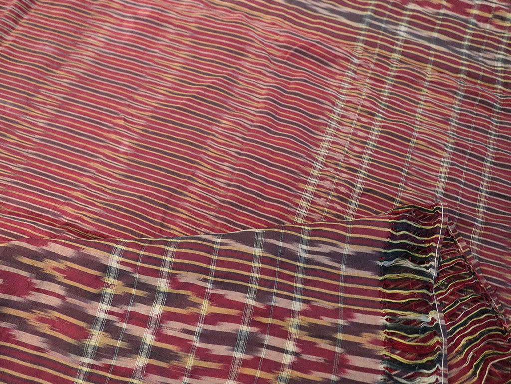 Antique Persian Ikat Textile, No.30139 - Gss