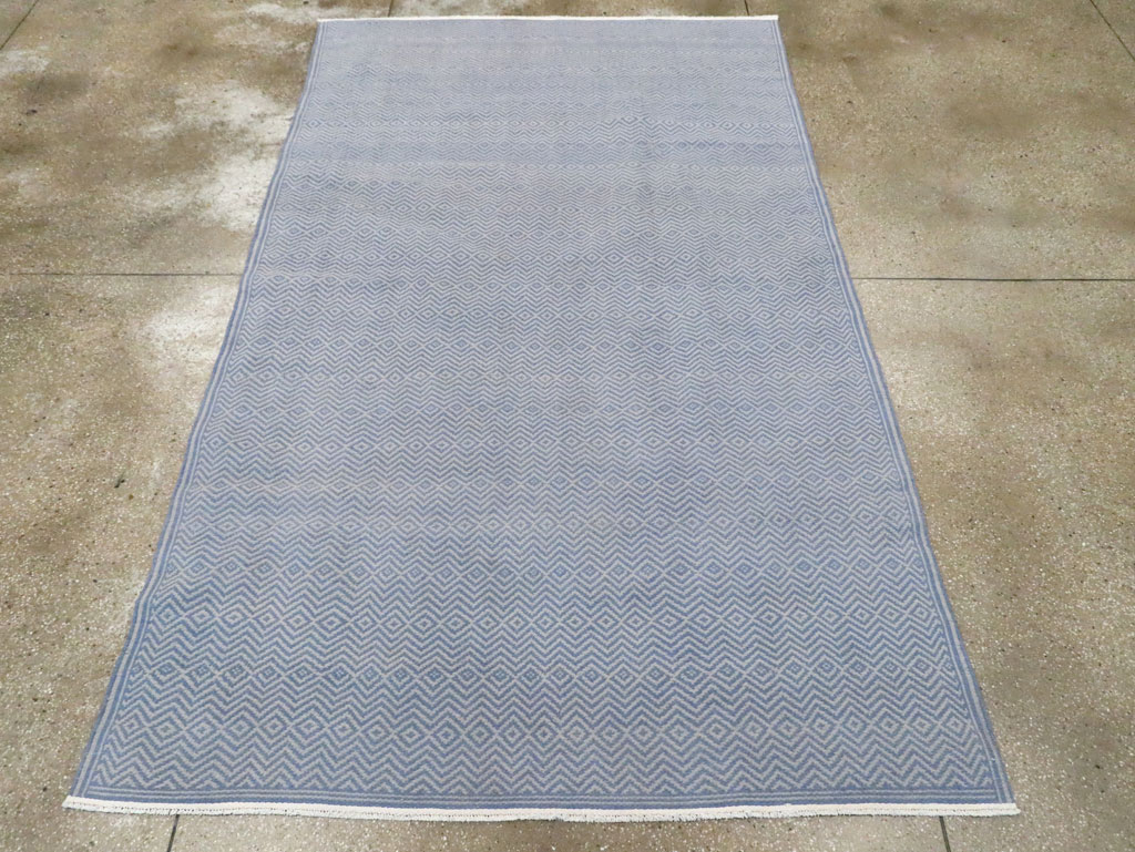 Vintage Persian Flatweave Kilim Accent Rug, No.30169 - Gss