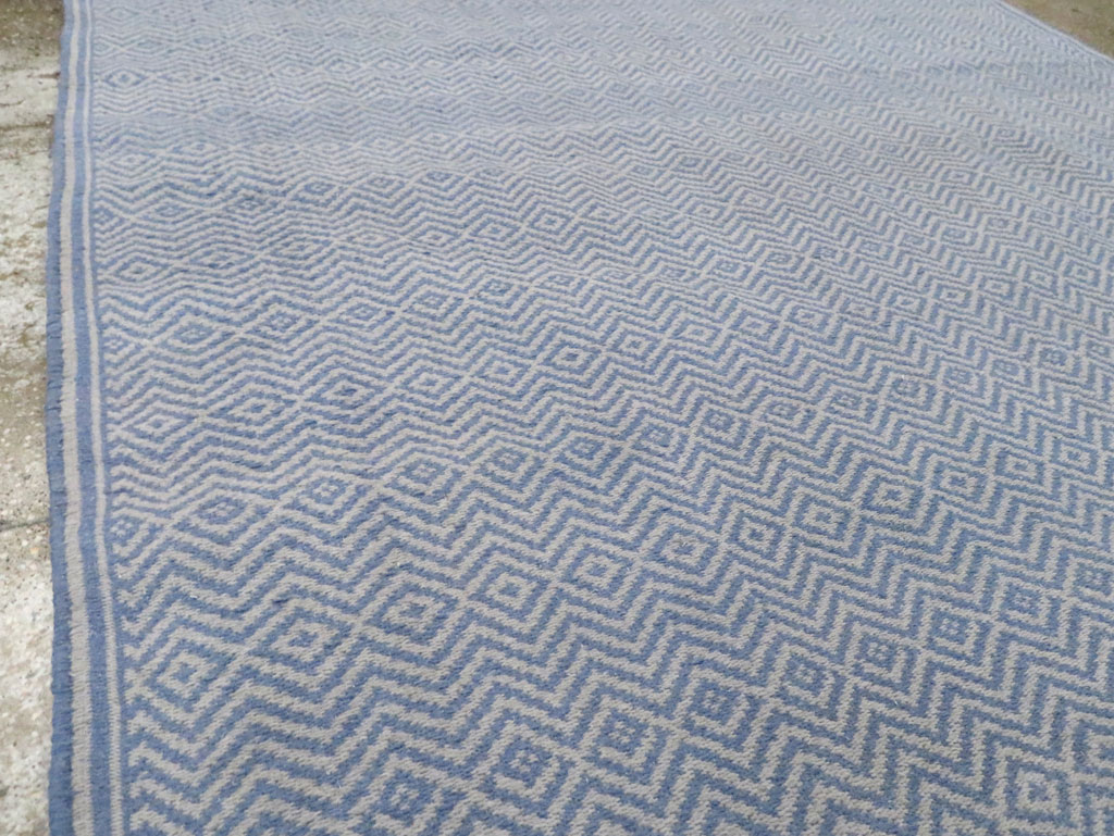 Vintage Persian Flatweave Kilim Accent Rug, No.30169 - Gss