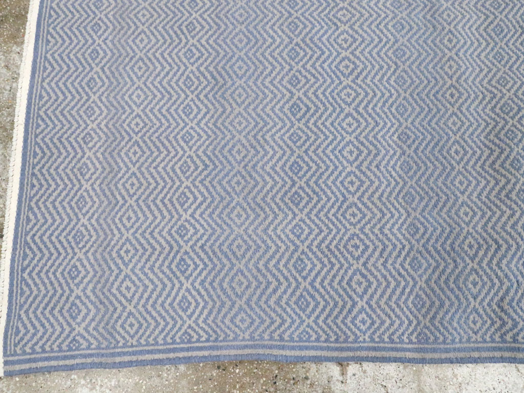 Vintage Persian Flatweave Kilim Accent Rug, No.30169 - Gss