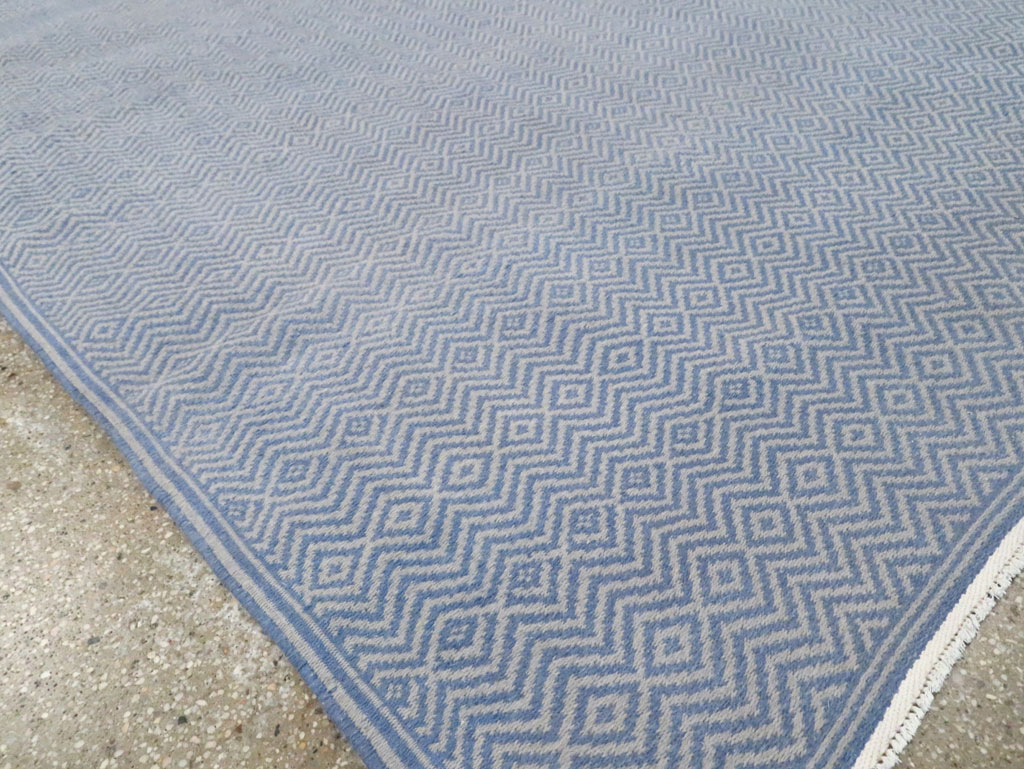 Vintage Persian Flatweave Kilim Accent Rug, No.30169 - Gss