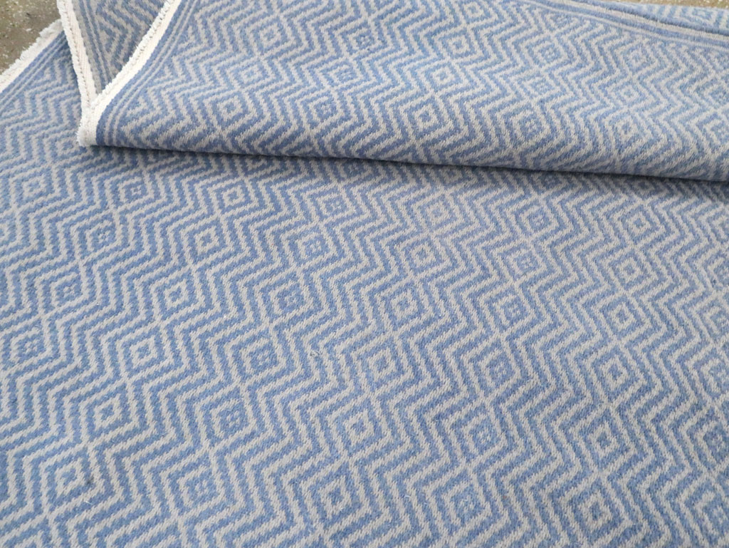 Vintage Persian Flatweave Kilim Accent Rug, No.30169 - Gss