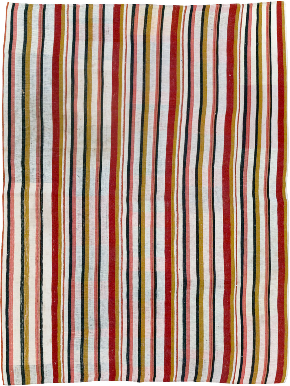 Vintage Turkish Kilim Accent Rug, No.30173 - Gss