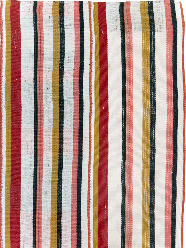 Vintage Turkish Kilim Accent Rug, No.30173 - Gss