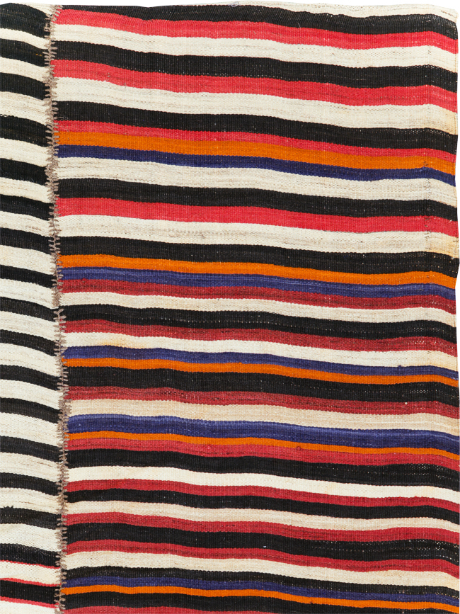 Vintage Persian Flatweave Kilim , No.30175 - Gss