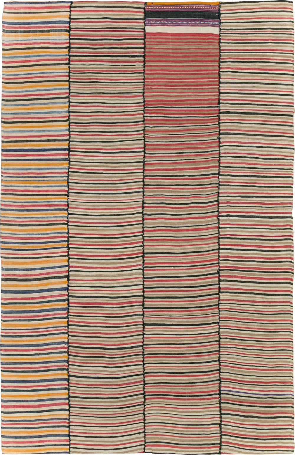 Vintage Persian Flatweave Kilim, No.30180 - Gss